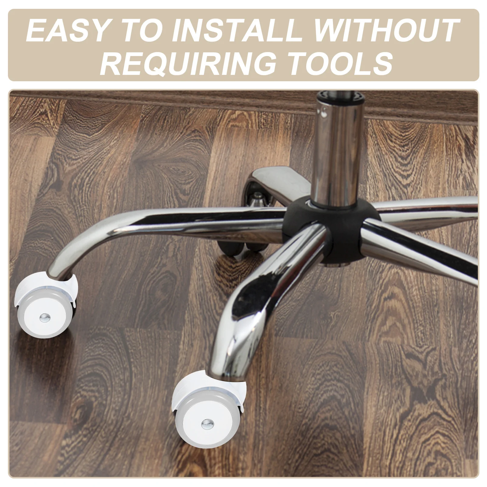 4 قطعة عجلات صامتة 10 مللي متر مشاية أطفال استبدال عجلات السلس غير المعدنية عجلة دوارة لمشايات الرضع العالمي