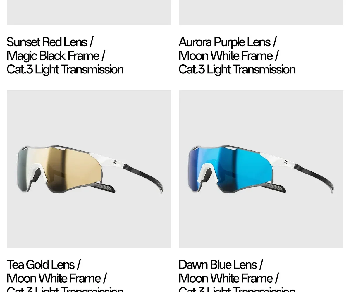 Kapvoe 2026 Neue Sonnenbrille Radfahrbrille Leichte Laufbrille Sportbrille für Männer und Frauen Wanderbrille Kohlefaser UV400 Schutzbrille – Detail 39