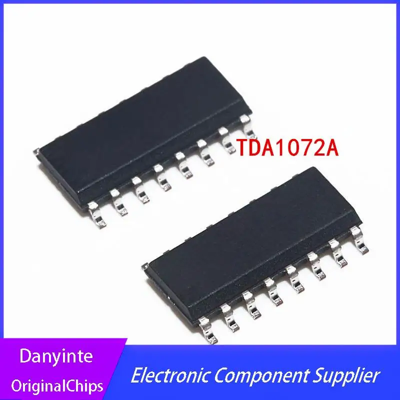 

10PCS/LOT NEW 100% TDA1072A TDA1072 SOP-16
