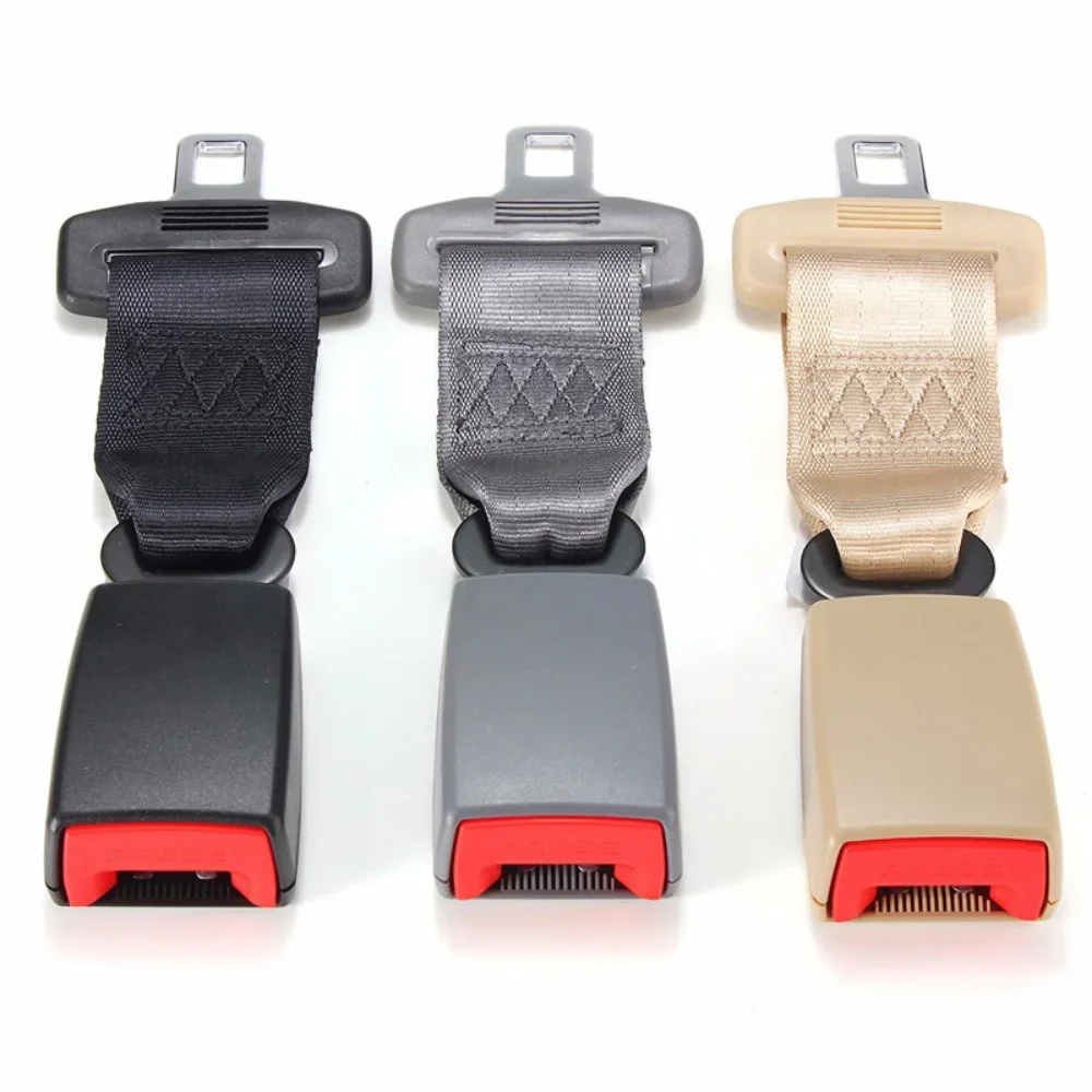 23cm/9\'\' Universal Car Seat Polyester Seatbelt Safety Belt Extender Extension Child Safety Seat Multi-color 2.1cm Buckle