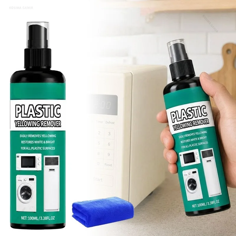 Scratch Repair Restore Gloss Quick Plastic De-yellowing Remover Anti-Aging Agent Remove Yellowing For Car Home Electronics Parts