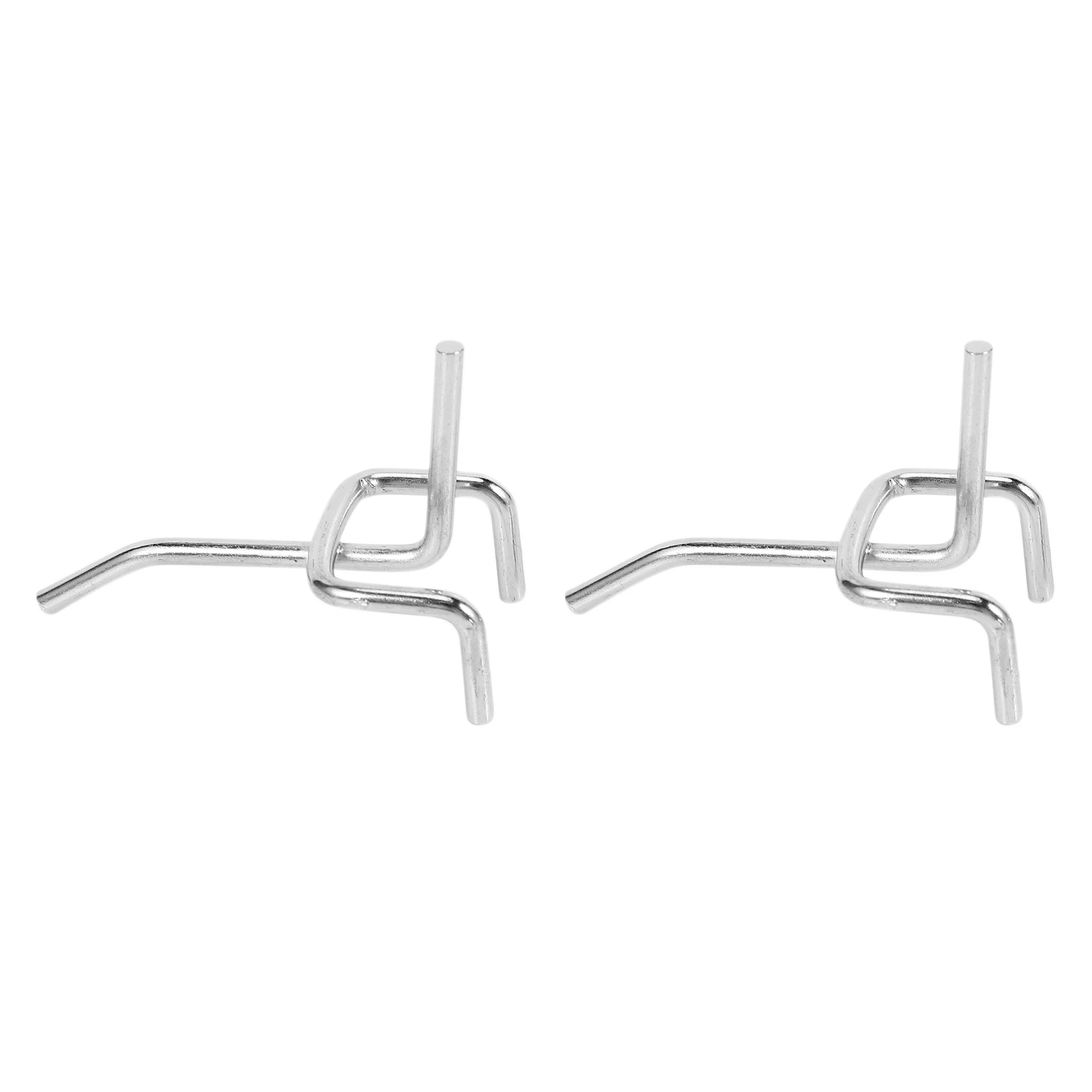 [A93Z!】 50Pcs Durable Carbon Steel Practical Pegboard Hooks Garage Workshop Storage Garage Work Shop Organization Display Hangin