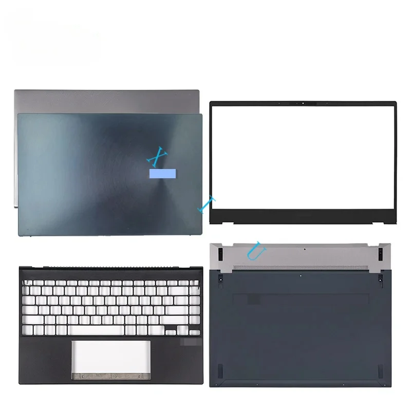 LCD back case lower for Asus Zenbook 13 ux325j u3700j ux325a screen top cover frame bezel palm rest bottom shell Upper