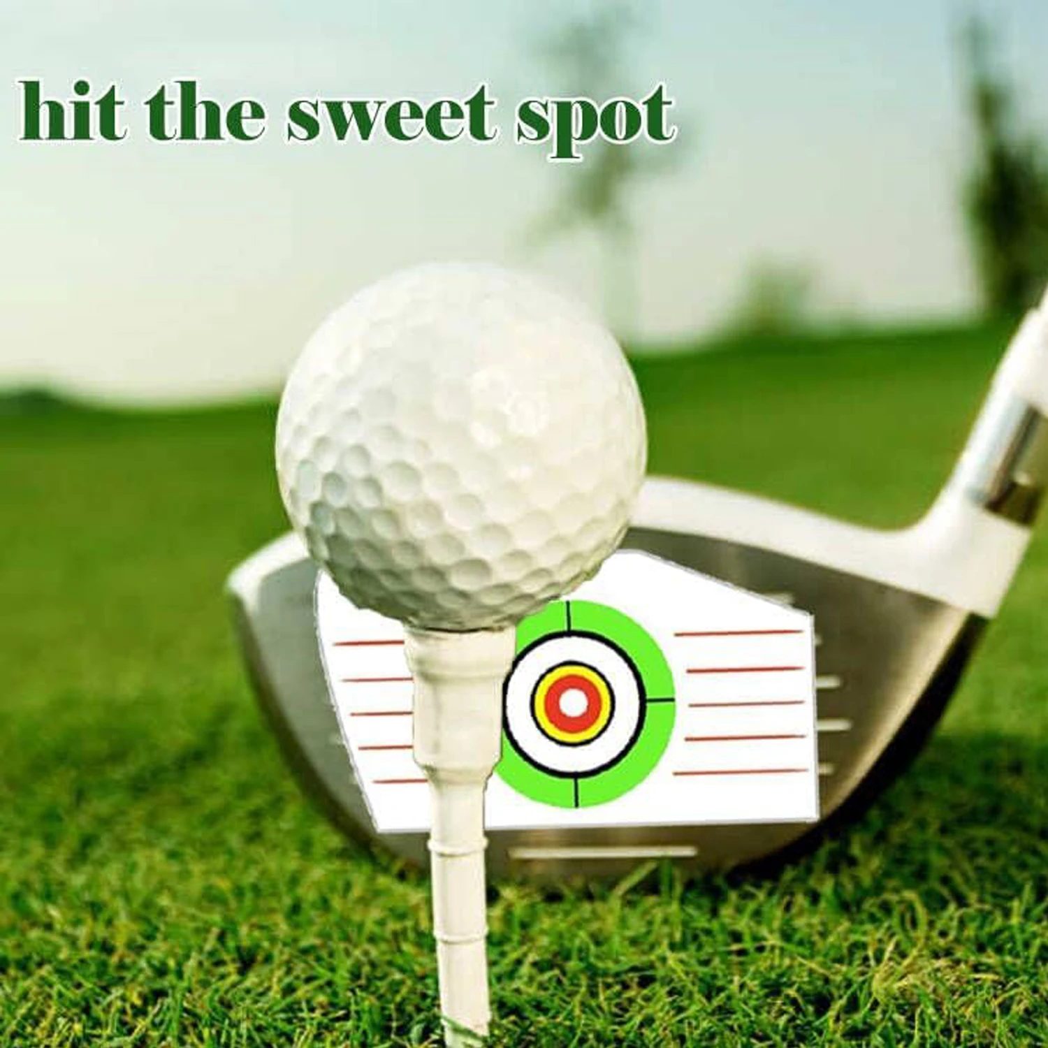 Waterproof Golf Club Driver Impact Tape Labels Standard Universal Iron Golf Training Impact Sticker 180 Pcs Golf Impact Tape Lab