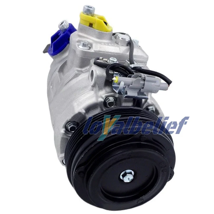 7SBU17C A/C Air Conditioning Cooling Pump Compressor For BMW 5 F10 F18 M5 550i 550 S63 N63 447160-0933 4471600933 447260-2779