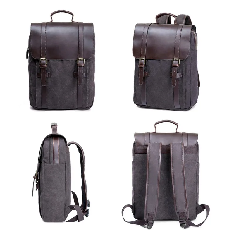 Fashion Male Backpack military Canvas backpack Men backpack women school backpack school bag bagpack rucksack moc