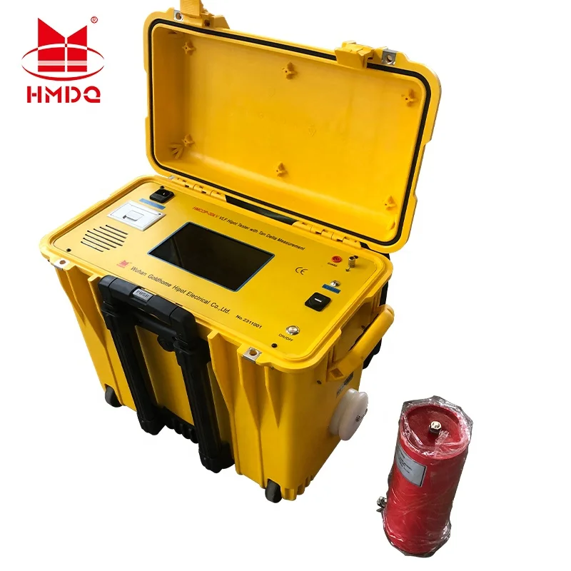 80kv Vlf Hipot Tester AC Vlf Test Equipment for Breakdown Cable Detection Vlf High Voltage Tester with Tan Delta Measurement AA