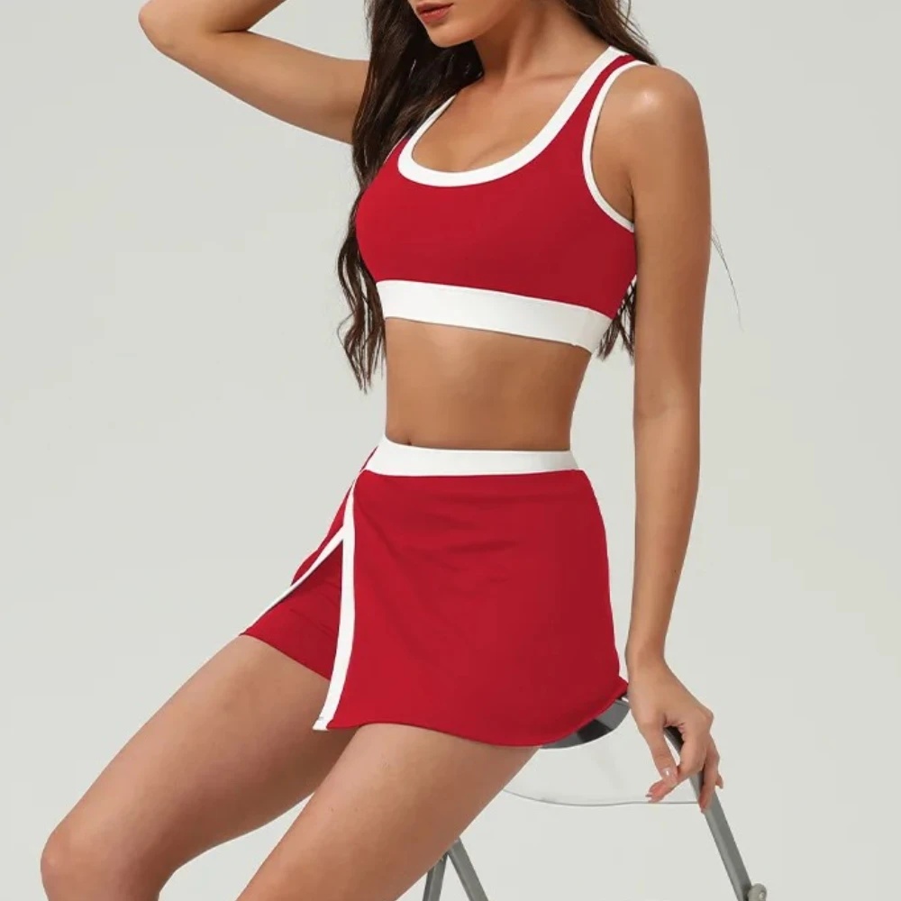 Fashion Patchwork Sports Bra Women Sportswear Quick Dry Shockproof Yoga Vest With Pads Summer Gym Underwear Fitness Workout Bra