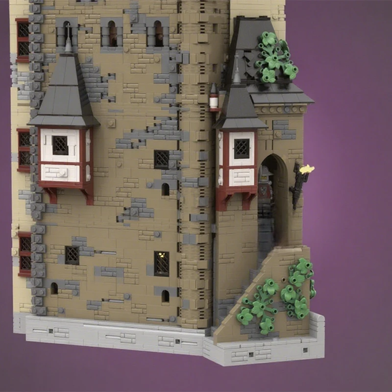 

2651 шт. Ironfeather MOC Summit Stronghold строительные блоки DIY образовательная модель военная история