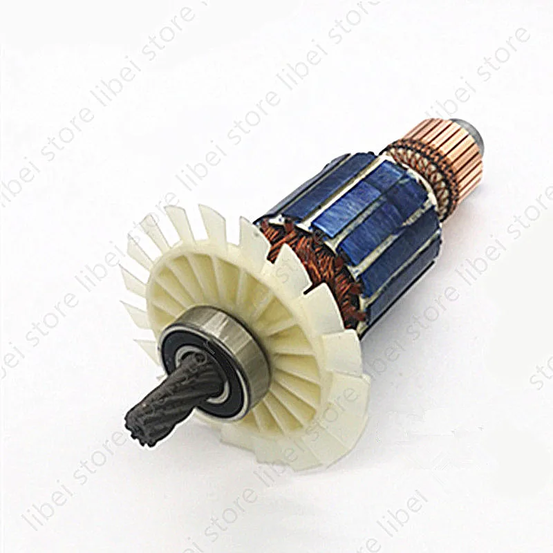 220-230V 9 teeth ARMATURE Rotor Replace For Dewalt DW713 DWS715 DWS713 623917-00