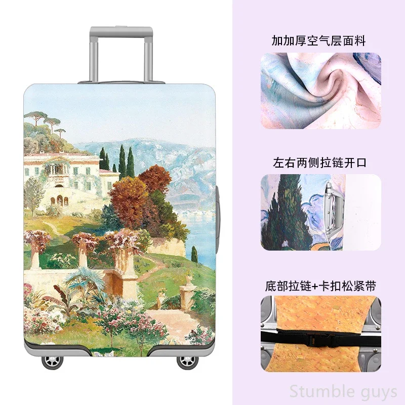 

Премиальный эластичный чехол для багажа: моющийся, защитный, пылезащитный, надежный аксессуар для путешествий, подходит для всех типов поездок