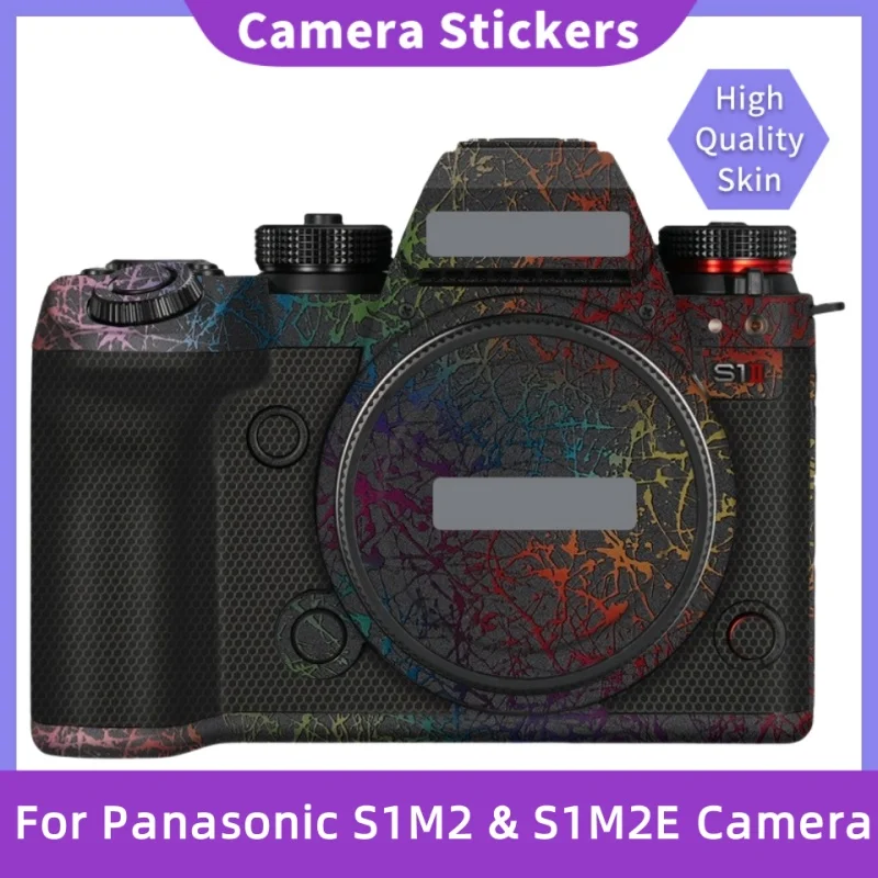 Calcomanía de piel para cámara Lumix S1RM2, calcomanía de piel para Panasonic S1RII, cubierta envolvente, DC-S1RM2, pegatina de cámara S1R2, piel de cámara
