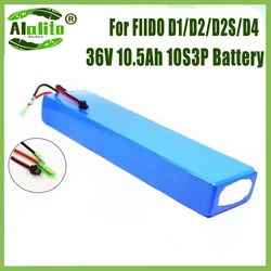 18650 lithium ion Battery Pack 10.5Ah 10s3p 36V Battery for FIIDO D1/D2/D2S D4S Folding Electric Moped City Bike Battery