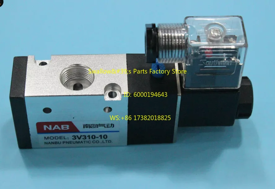 3V310-10 DC24V Solenoid Valve 3V310-10 Pneumatic Valve Solenoid Reversing Valve