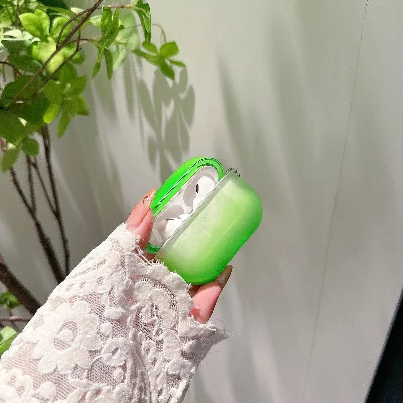 Świecące, błyszczące etui na słuchawki z ruchomym piaskiem do AirPods Pro 4 3 2 1, luksusowe etui ochronne z ruchomym piaskiem, twarda obudowa. — zdjęcie produktu 6
