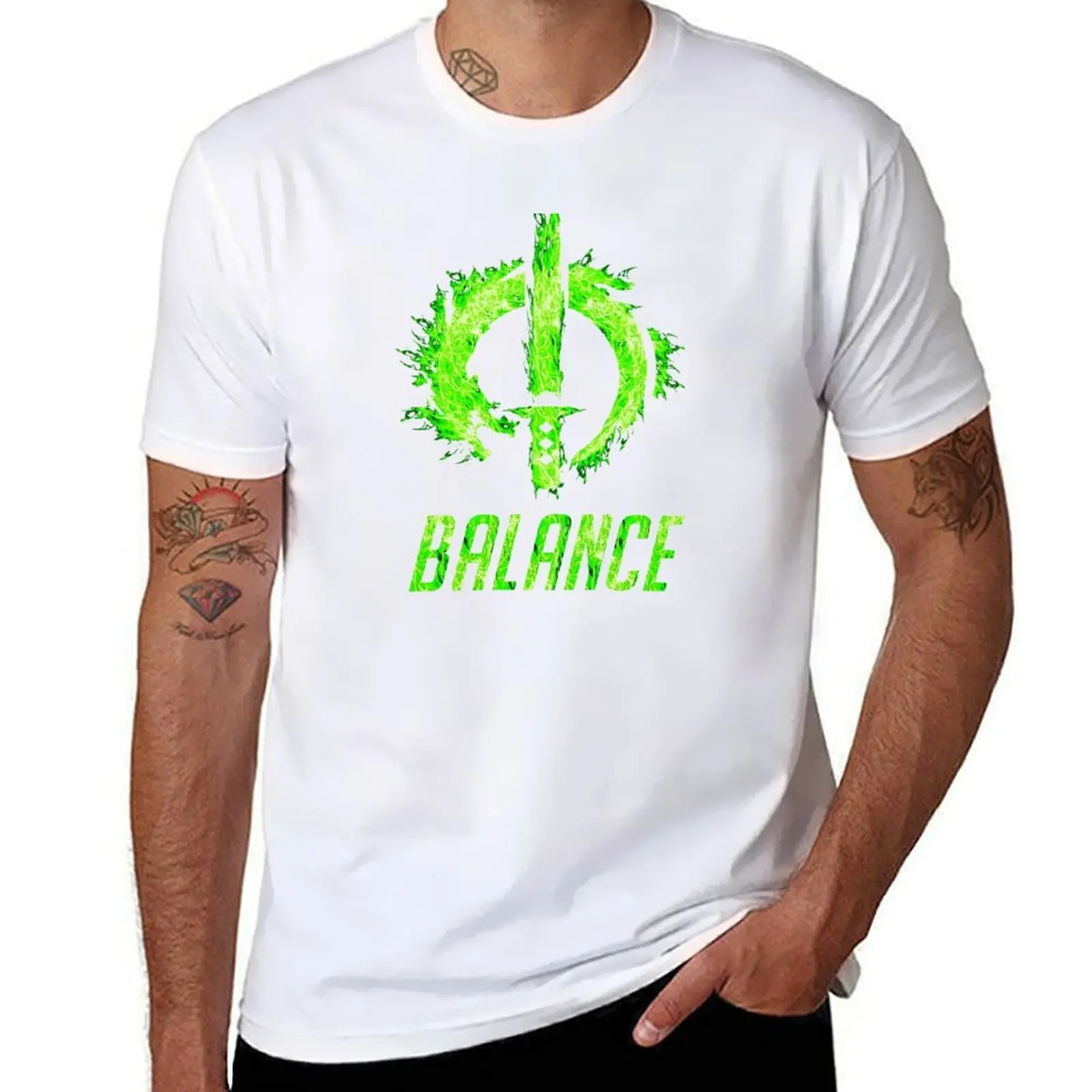 

Balance T-Shirt t shirts for man pack cotton man t shirt designer T-Shirt