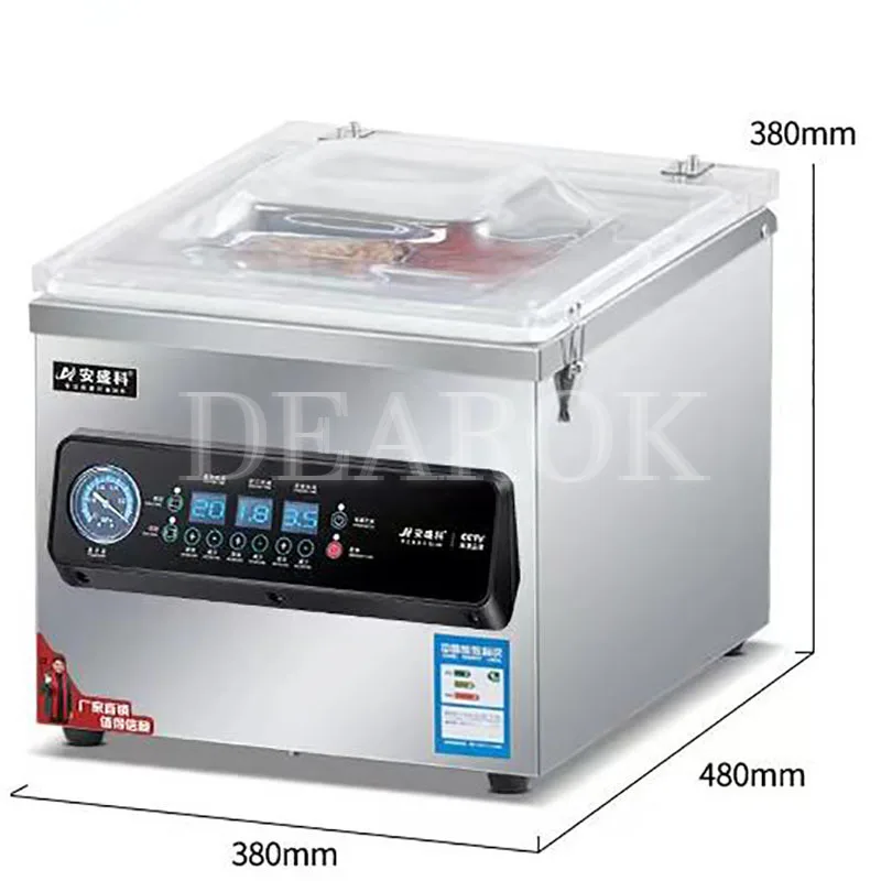 Vacuum Food Sealers Commercial Home Automatic Large Tight Packing Machine Sealing  Vacuum Sealing Machine Commercial Industrial