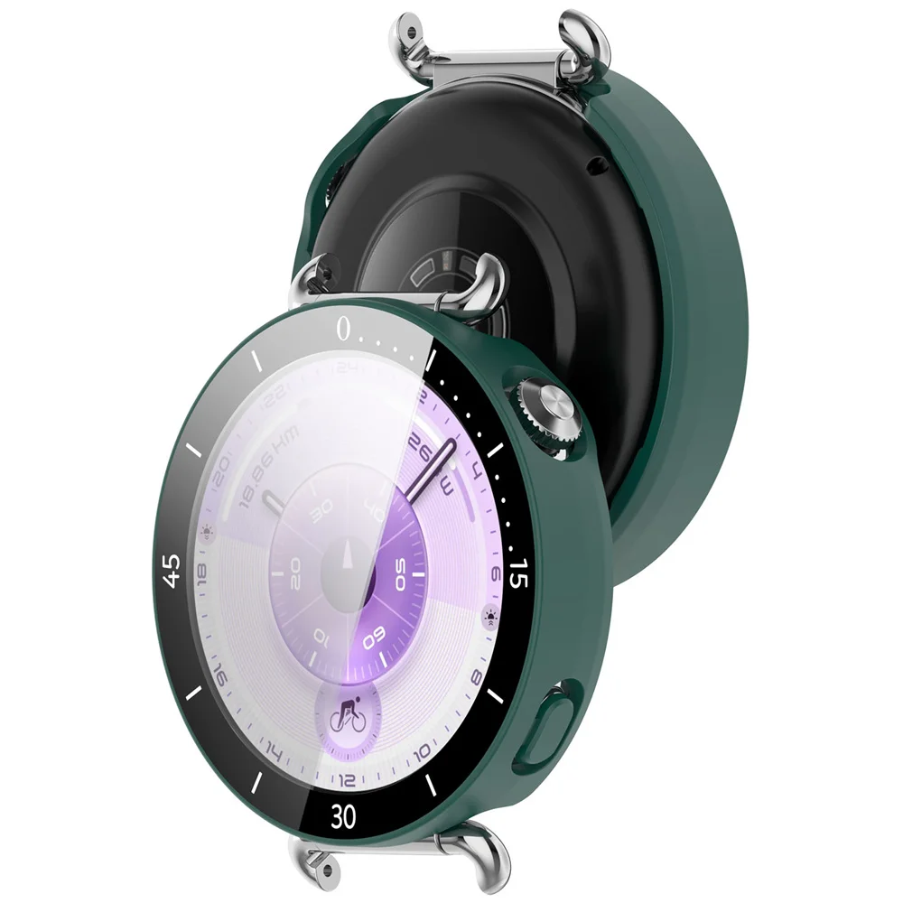 Shell For Huawei Watch GT6 41/46mm Watch Case With Screen Tempered Glass Protector For Huawei Watch GT6 Cover With Scale