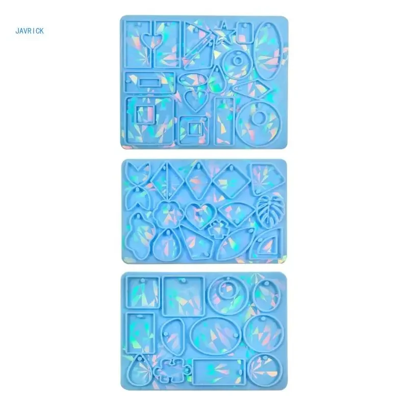 

Irregular Geometric Silicone Mold Resin Mold DIY Keychain Jewelry Earring Pendant Tool Craft Making Supplies