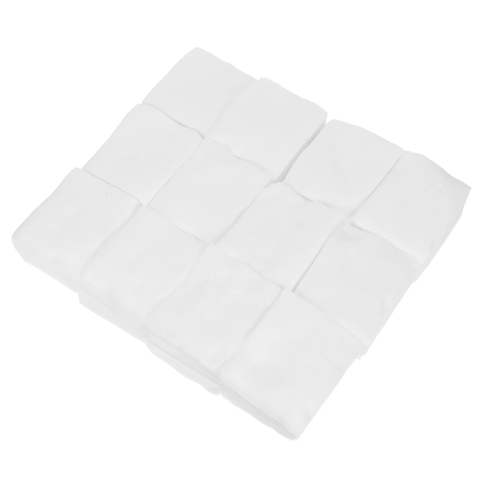 2400 szt. Kwadratowych płatków kosmetycznych do demakijażu i nakładania tonika, miękkie, chłonne, bezpyłowe, niezbędne do pielęgnacji skóry