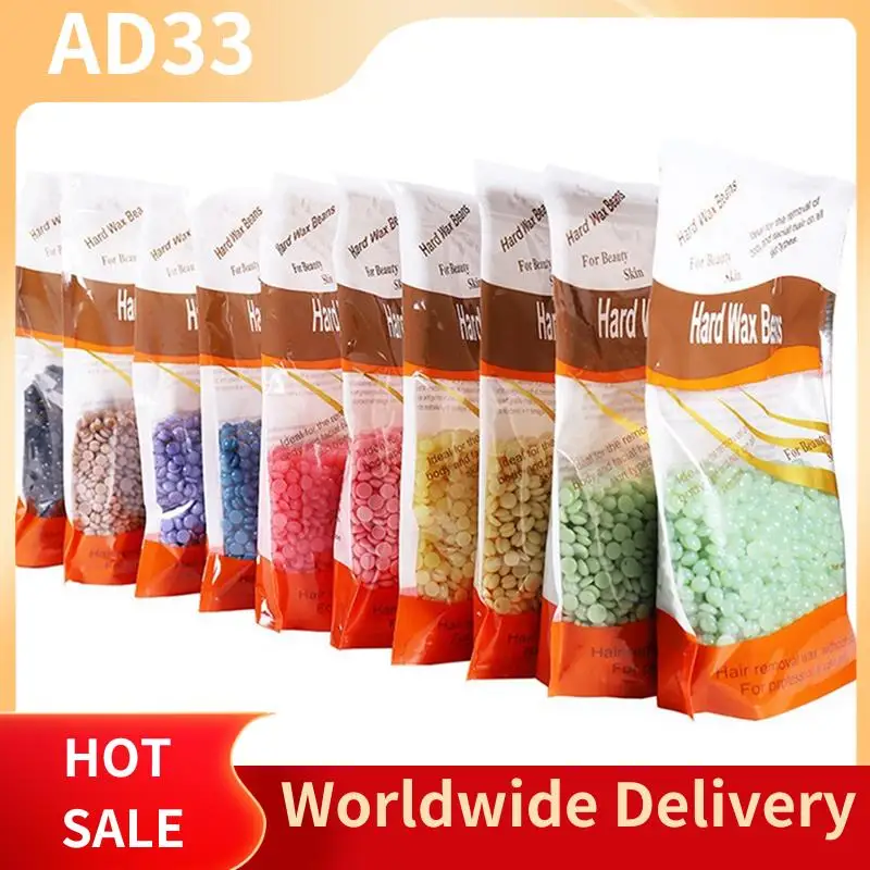 2025 New300g Waxing Wax Beans For Hair Removal Full Body Hot Film Hard Depilatory Wax Beads For Wax Heater Machine Easy To Use H