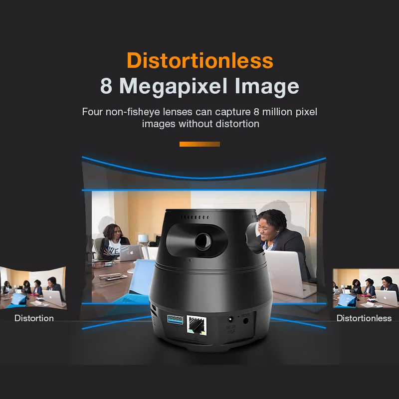 Anywii 8mp conferentiecamera's AI Voice Tracking Camera Ptz-camera voor conferentietregadering