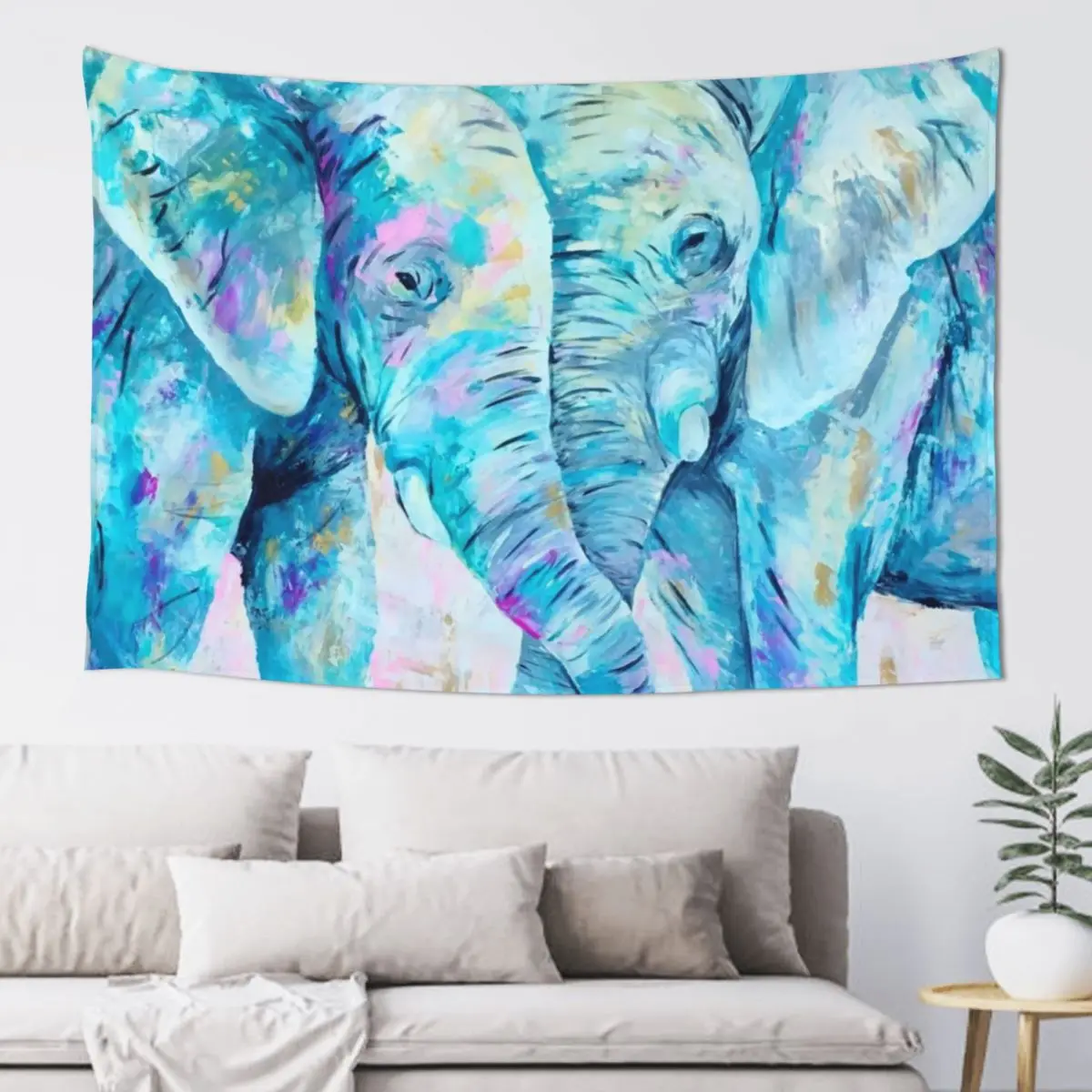 

Colorful Elephants Tapestry For Bedroom Bedroom Decor Tapestry