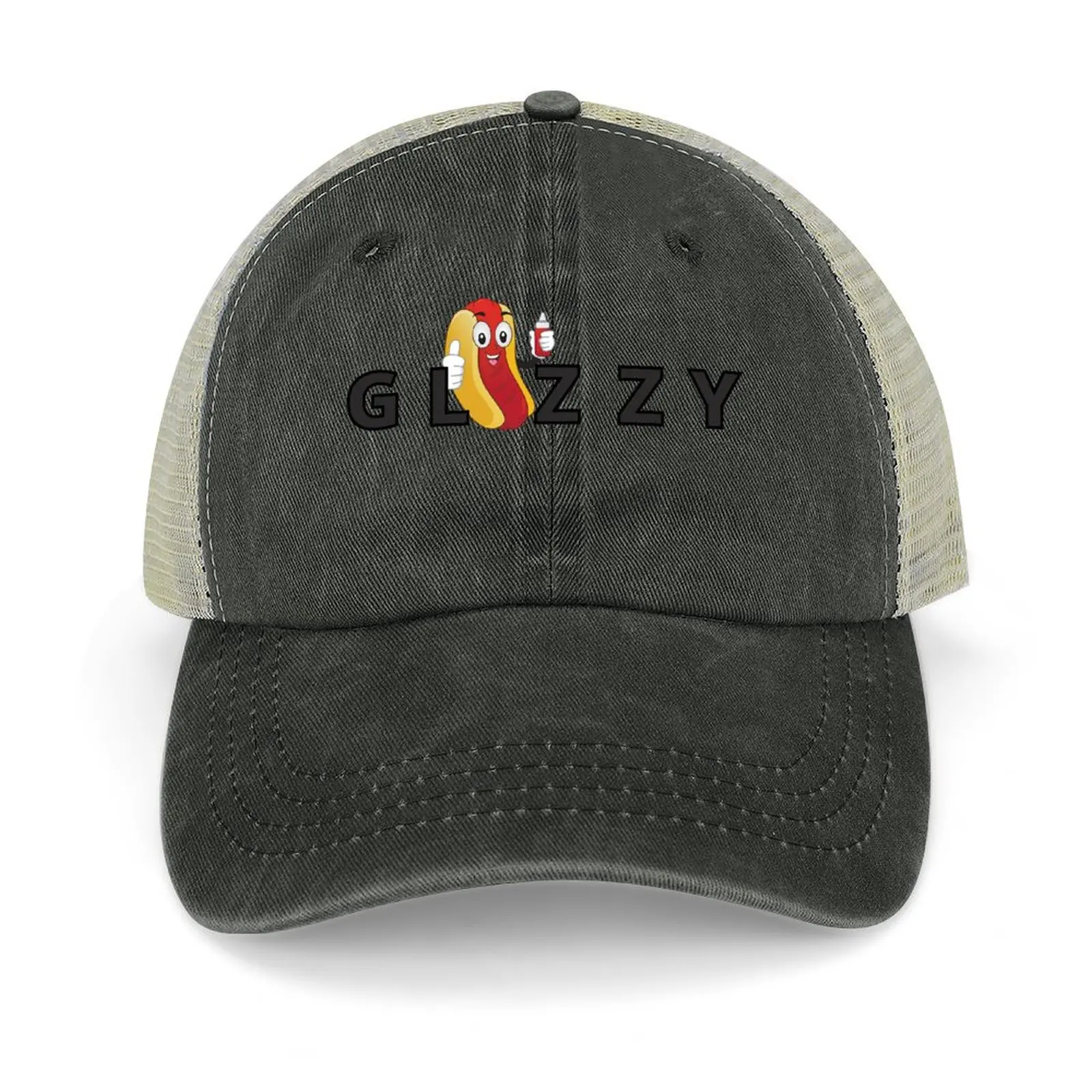 

Бейсбольная кепка GLIZZYGOBBLER FOOD PUN, вечерняя шляпа, шляпа большого размера, новая шляпа, женская и мужская