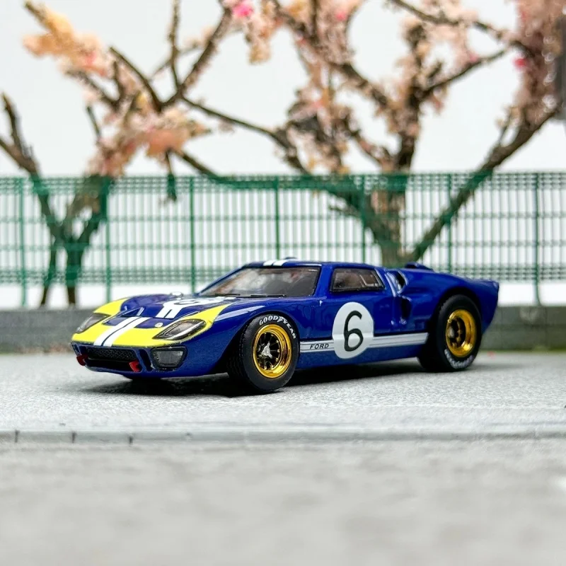 ZOOM 1:64 Ford GT40 Mk II LeMans Racing simulation alloy car model