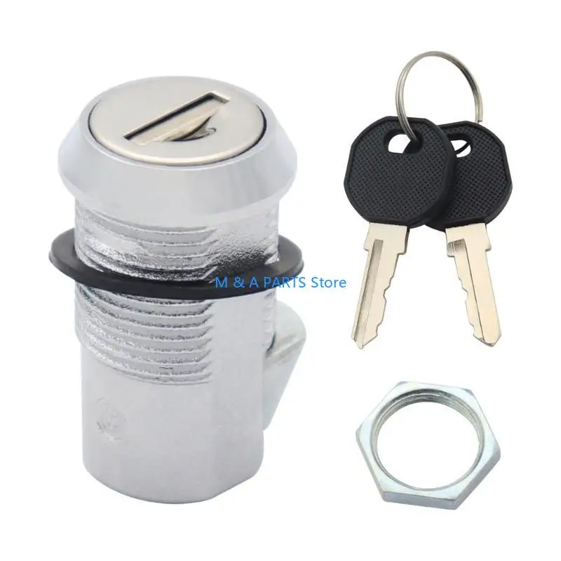 U1JF 19mm Lock with 2 Keys Cabinet Lock, Drawer Lock, RVs Compartment Lock, Cupboards Lock