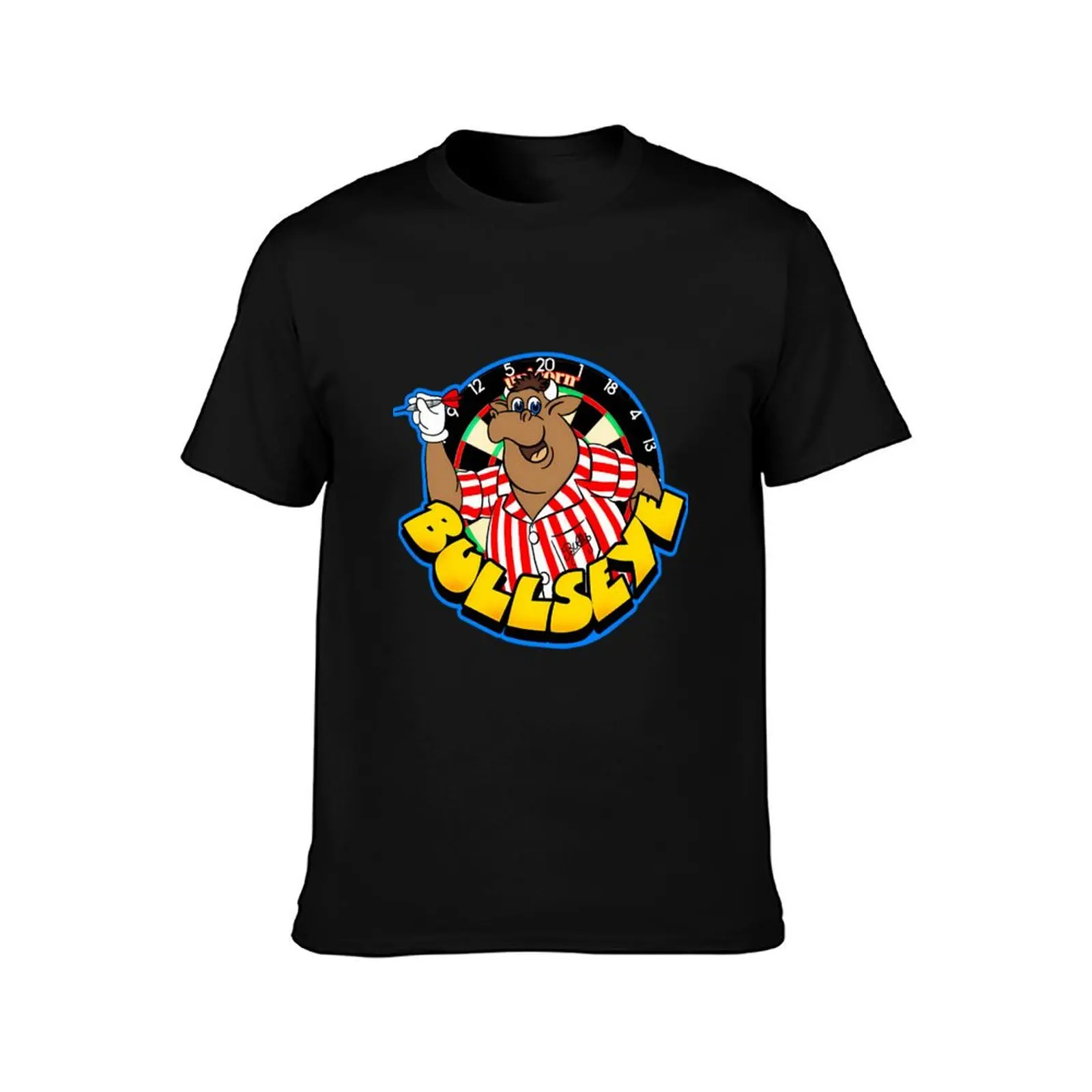 Bullseye Retro British Tv Game Show Jim Bowen T-Shirt Summer Casual Cotton Tee Oversized Streetwear Tops Unisex Men Women