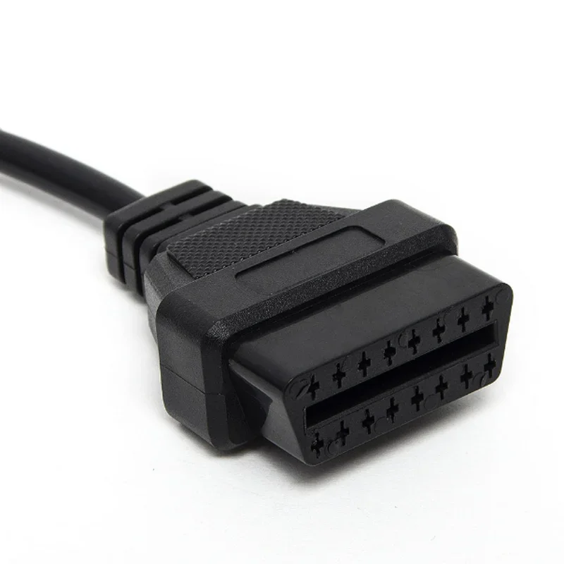 OBD2 Cable for IVECO 38Pin Obd 16 Pin Connector Cable for IVECO 30 PIN Truck Heavy Duty Trucks Diagnostic Extension Cable Plug