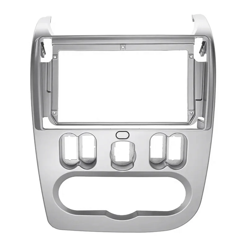 

Double Din Car DVD Radio Fascia Frame for RENAULT LOGAN 2010-2013 LHD 9 INCH Adapter CD Panel Trim Kit Bezel -A08Q
