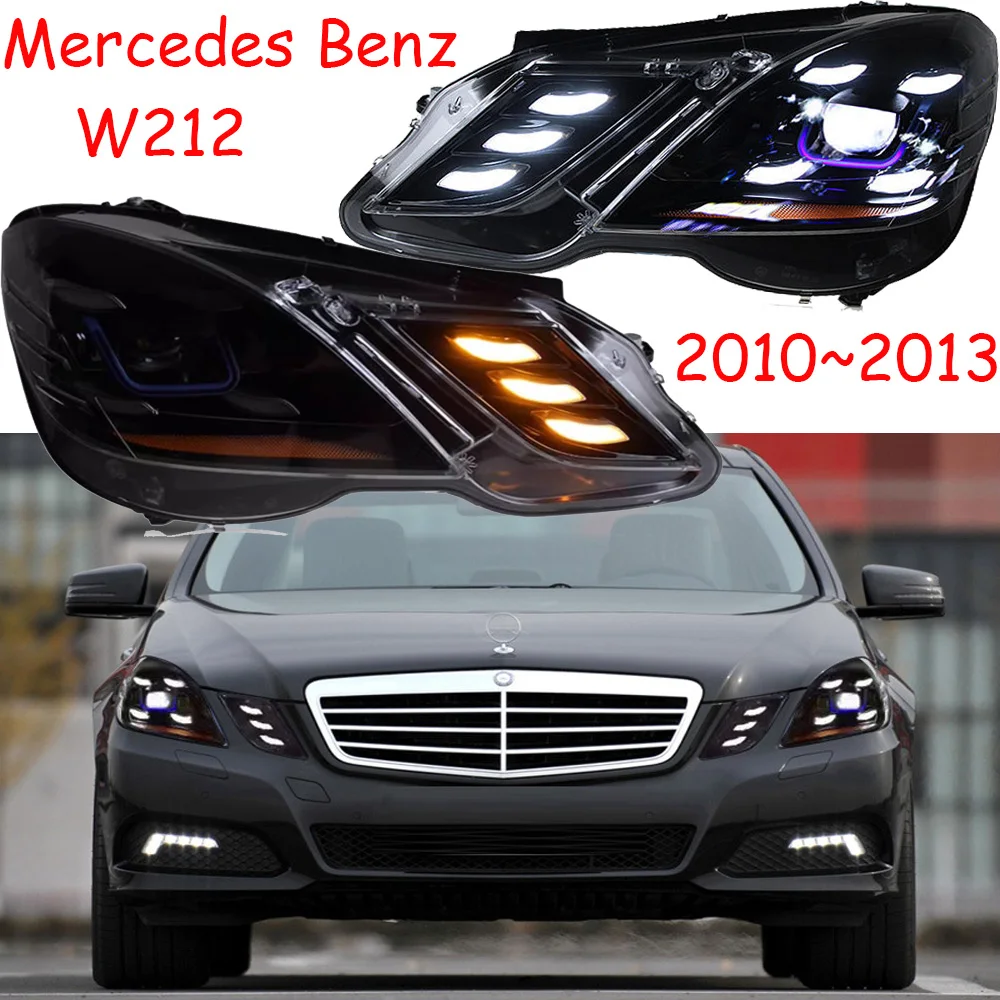 

car bumper headlamp for Mercedes Benz W212 headlight E200 E300 E series 2010~2013y LED auto accessories fog light