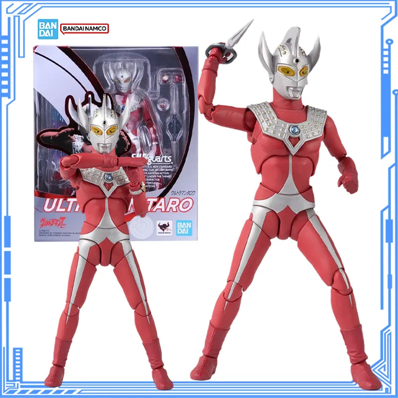 

Bandai Genuine Ultraman Taro Model Kit SHF Ultraman Taro Anime Action Figure Collection Model for Children Toys Christmas Gifts