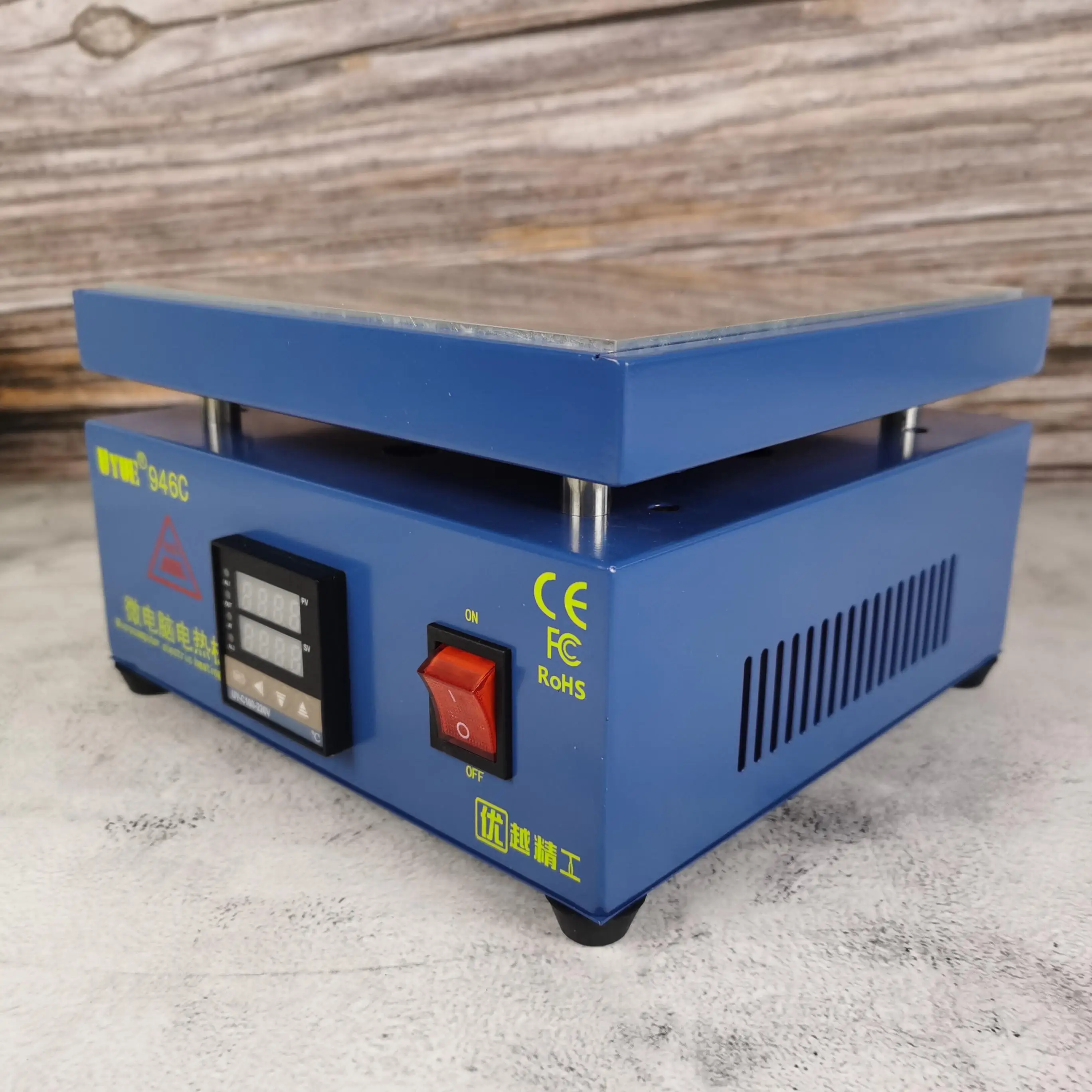 Uyue 946c Verwarmingsstation Elektronische Kookplaat Onderhoud Voorverwarming Platform Voor Bga Pcb Smd Telefoon Lcd Touchscreen Reparatie