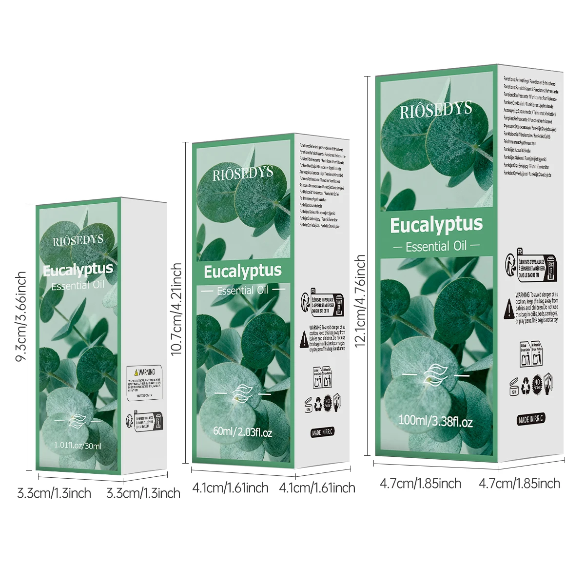 Eucalyptus Essential Oil, Fresh Herbal Fragrance Oil for Diffusers, DIY Crafts & Aromatherapy, Cool and Clean Aroma image 3