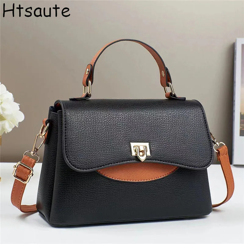 

Solid Color PU Texture Women Bag Mini Handbag Classic Retro High-end Versatile Crossbody Bag 2026 New Small Square Bags Totes