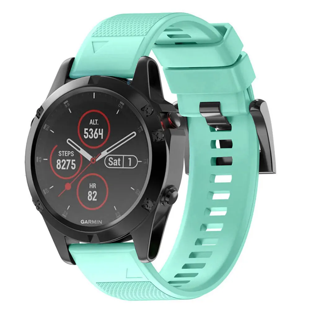 26 22 20 Smart Uhr Band Strap Für Garmin Fenix 7 7X 7S 5X 5 5S 6S 6X 6 Pro 3 3HR Forerunner 935 945 Armband Silikon Handgelenk
