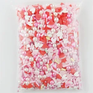 Polymer Clay Sprinkles Slices Color mixto Pequeño Boxi Fresh Boxi Accesorios de limo DIY Cabrichos Hacer decoración 10G 12 Mejores Sprinkles de arcilla de polímero de ventas - №3