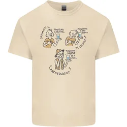 Archaeologist Funny Glass Archaeology Men's Cotton T-Shirt