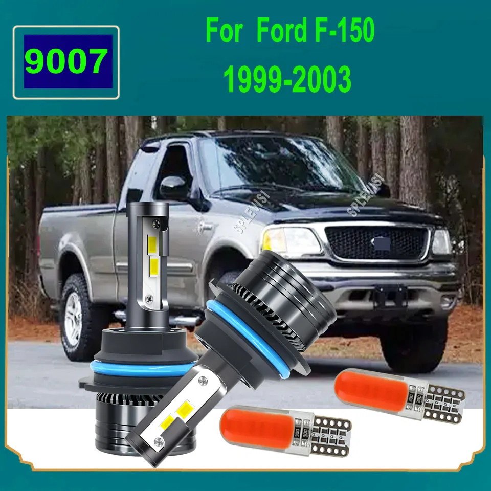 

LED Car Headlight 9007 HB5 - Perfect Beam Alignment & Long-Lasting Durability For Ford F-150 1999 2000 2001 2002 2003