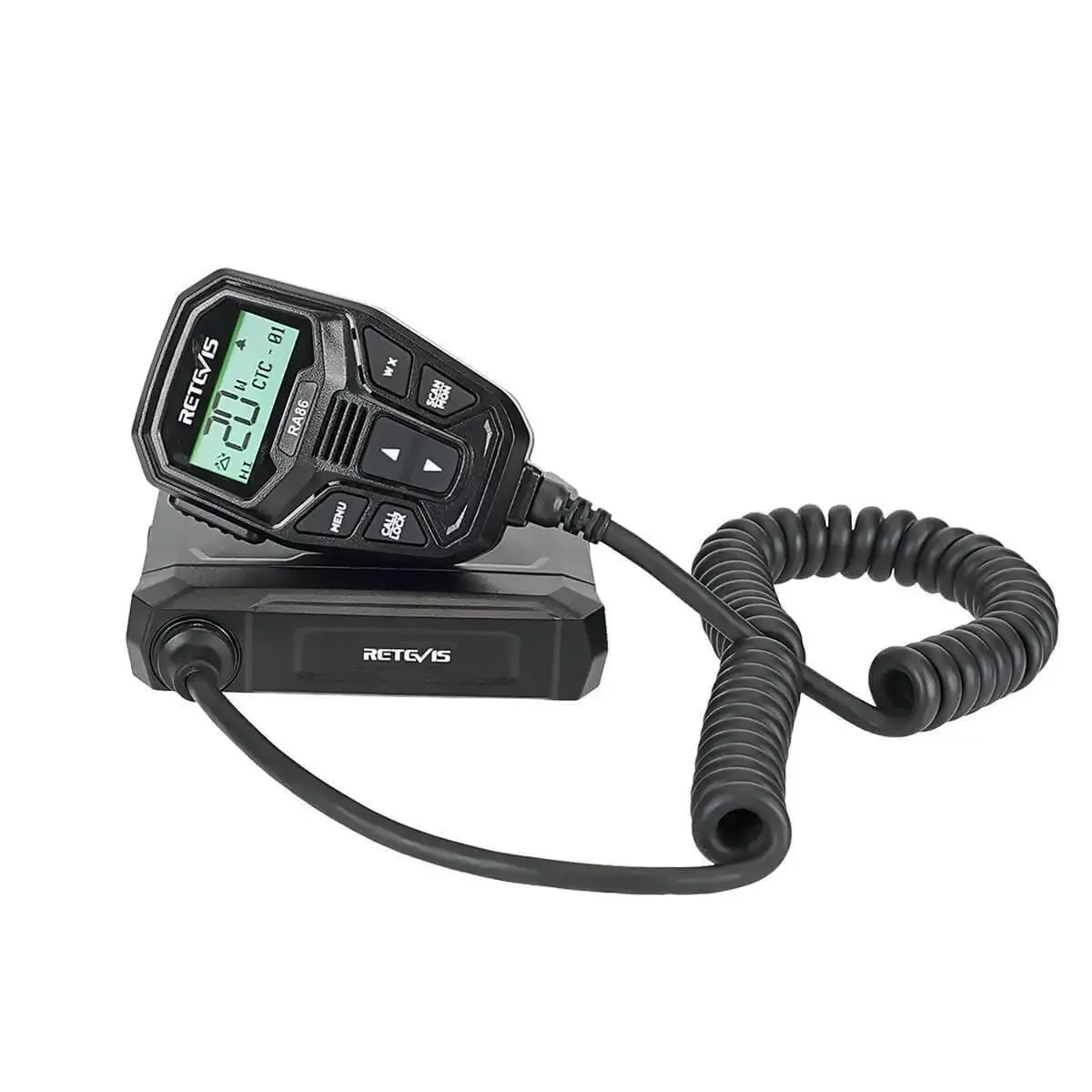 20 Watt GMRS Mobile Radio bidirezionale 30Ch NOAA avviso meteo CTCSS/DCS Retevis RA86