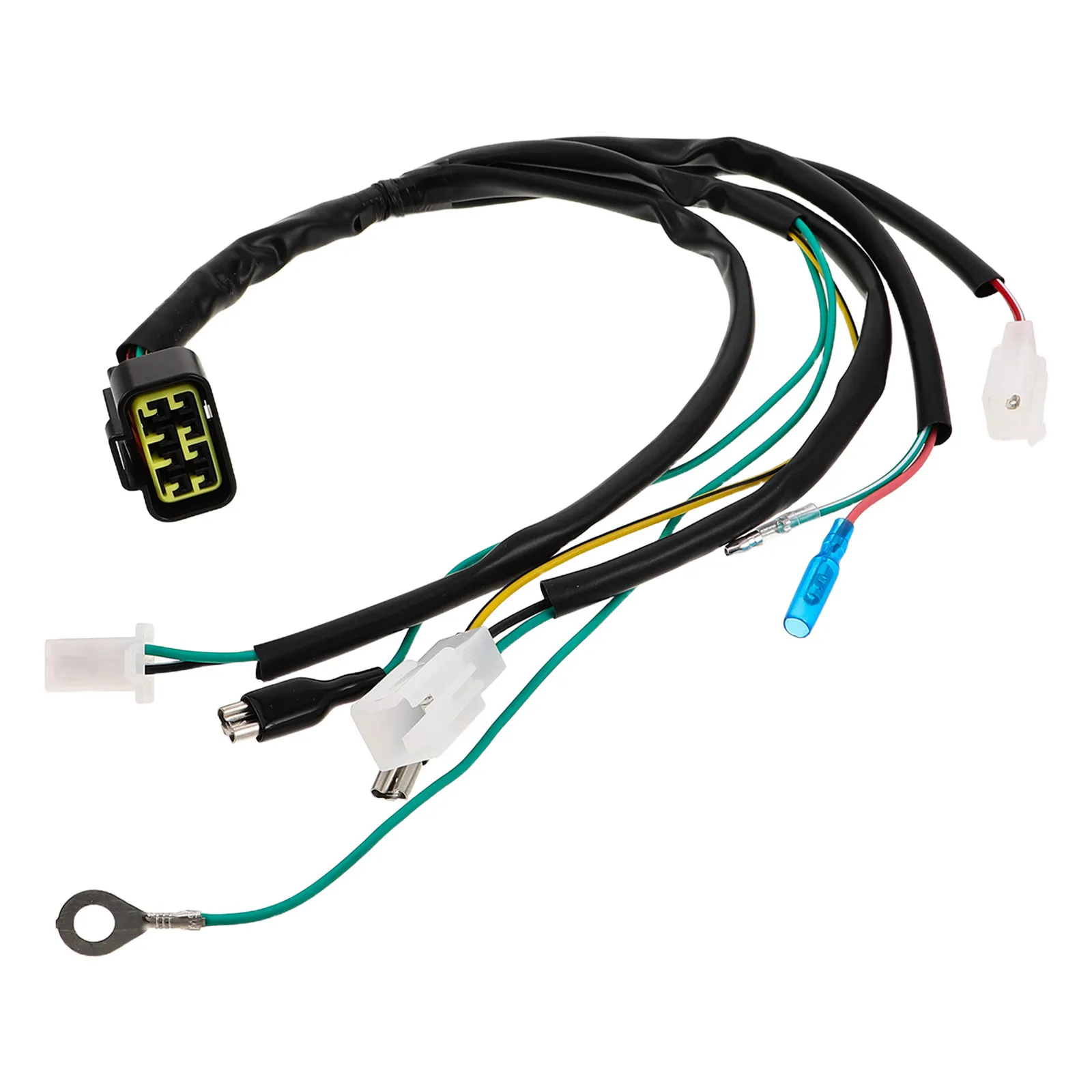 

Universal Atv Motorcycle Wiring Harness Kit Engine Start Harness Connector Dirt Bike Motorbike Cable Loom Lifan Yinxiang 125cc