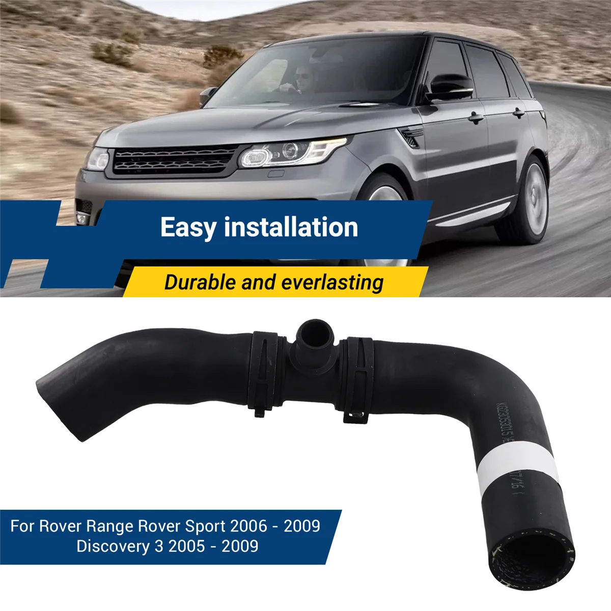 PCH 500941   Auto Koelvloeistof Radiator Waterslang voor Land Rover Range Rover Sport 2006-2009 Discovery 3 2005-2009