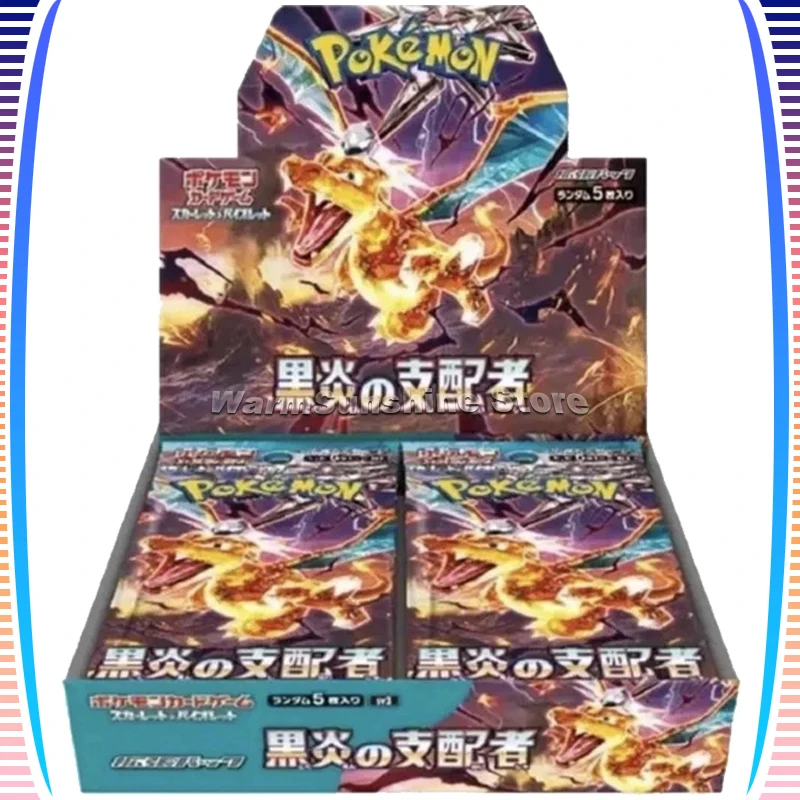 Original Pokemon Card PTCG Japanese Edition Series SV3 Anime Game Trading Cards Booster Packs Children Christmas Birthday Gifts