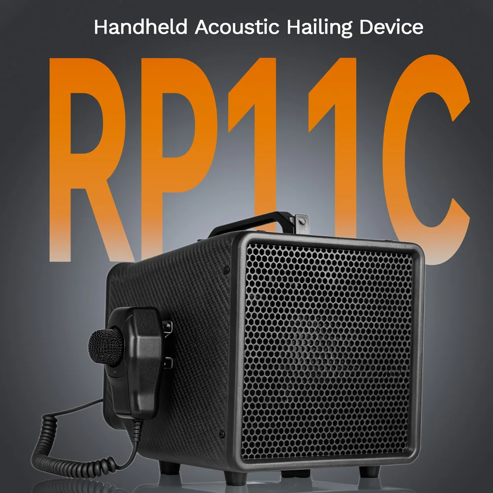 Handheld  Emergency Alert System Crowd Dispersal Emergency Communication Portable Acoustic Hailing Device