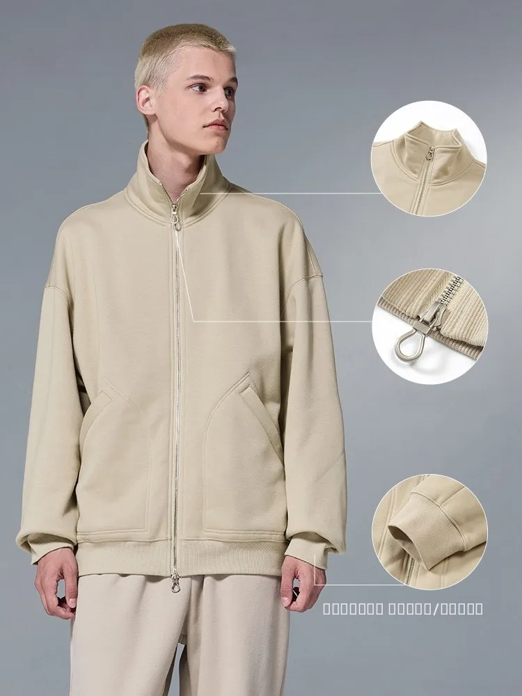 

Мужская теплая куртка с воротником-стойкой Flame Inteated Fce, повседневная верхняя одежда из смесового полиэстера и хлопка на молнии