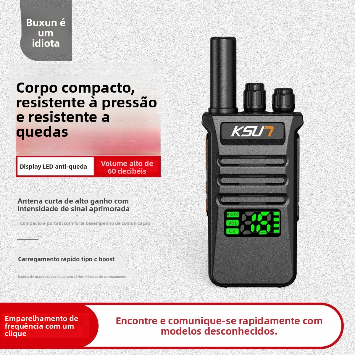 ksut-m5plus-walkie-talkie-long-range-professional-waterproof-16ch-amateur-radio-receiver-station-vhf-boat-kayaks-marine-radios