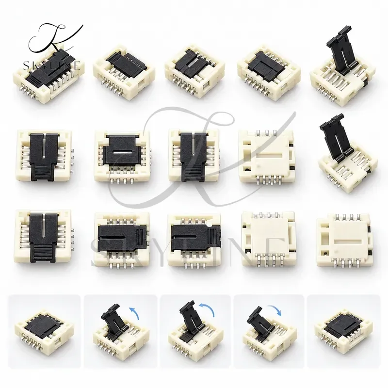5Pcs QFN8 MLF8 MLP8 WSON8 SON8 8060 6050 8x6 5x6 SMT Socket For SOP8 200mil BIOS Flash Programming Adapter High Quality